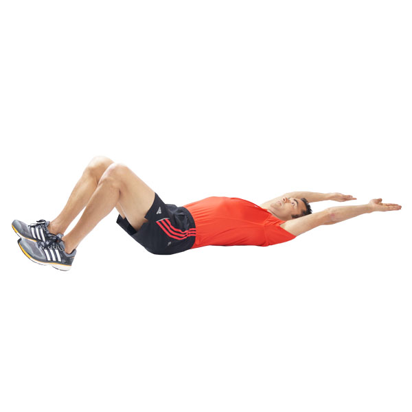 Fitnessübung Käfer Bauch