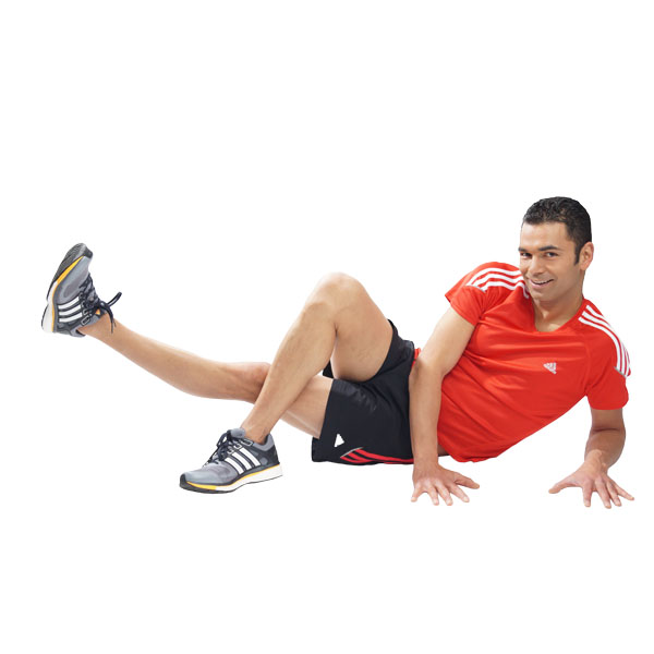 Fitnessübung Beininnenseite