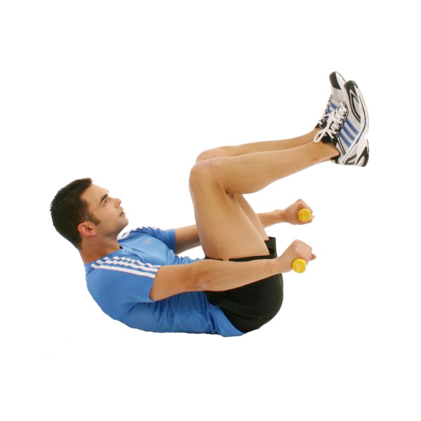 Crunch Gewicht Bauch