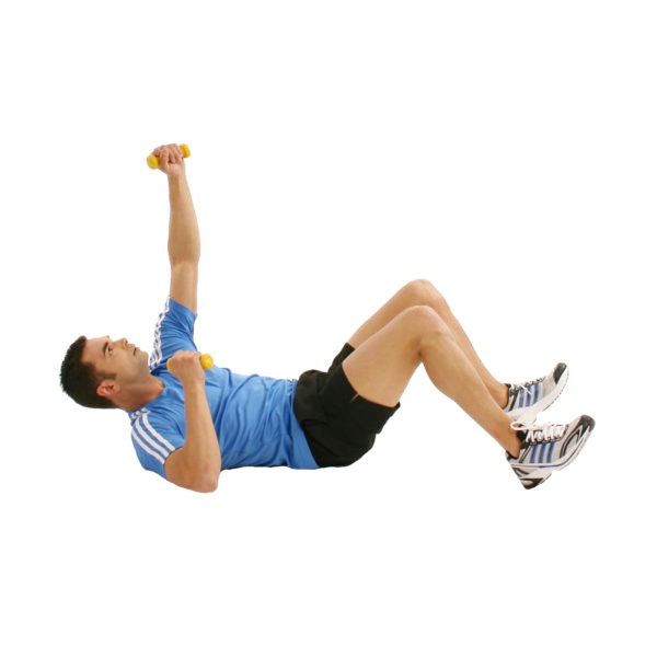 Fitness Sixpack Arme Schultern