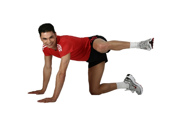 Fitnessübungen für Bauch, Beine und Po