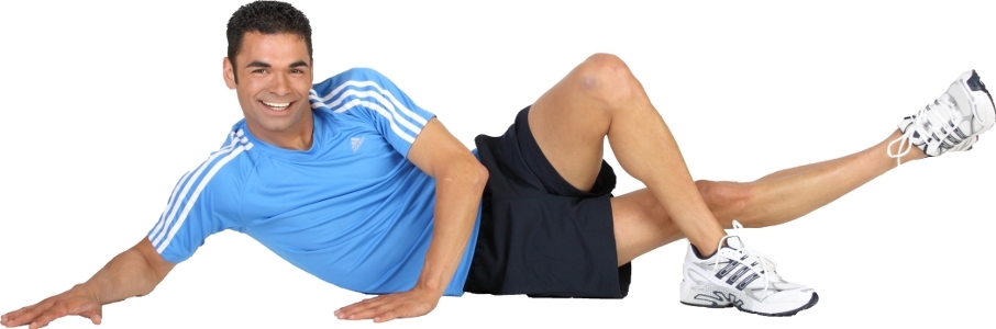 Bein Training für die Adduktoren der Bein Innenseite