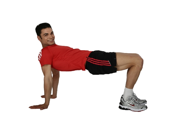 Brücke rückwärts Fitnessübungen