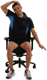 Nackenübung Nackenübung