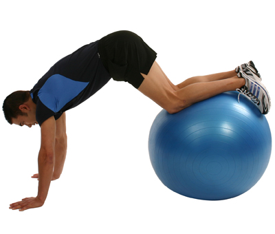 Gymnastikball für zu Hause