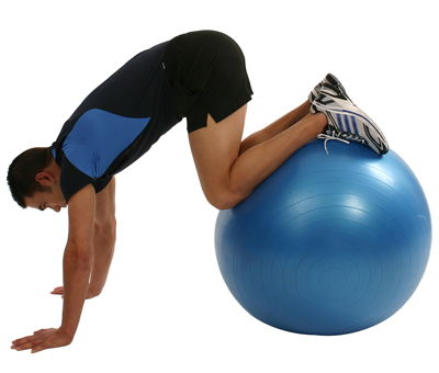 Gymnastikball für zu Hause