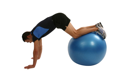 Gymnastikball für zu Hause