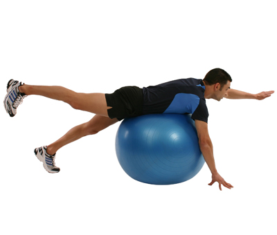 Gymnastikball Training