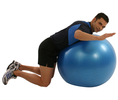 Rückengymnastik mit dem Gymnastikball Rückengymnastik mit dem Gymnastikball