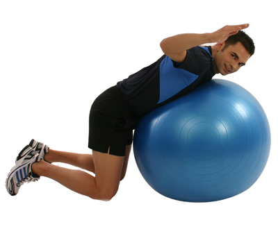 Rückengymnastik Gymnastikball Rückengymnastik Gymnastikball