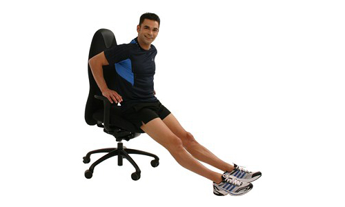 Bürofitness Triceps