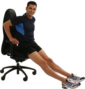 Büro Fitnes Triceps